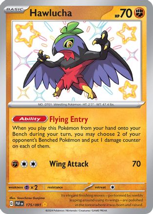 [PKM] Hawlucha (175/091) [Scarlet & Violet: Paldean Fates]