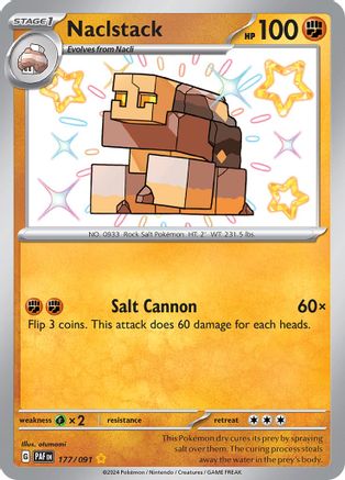 [PKM] Naclstack (177/091) [Scarlet & Violet: Paldean Fates]