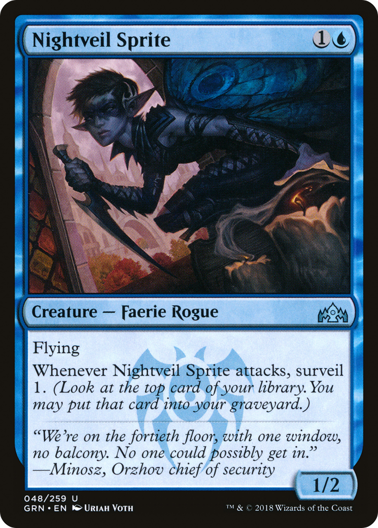 {C} Nightveil Sprite [Guilds of Ravnica][GRN 048]