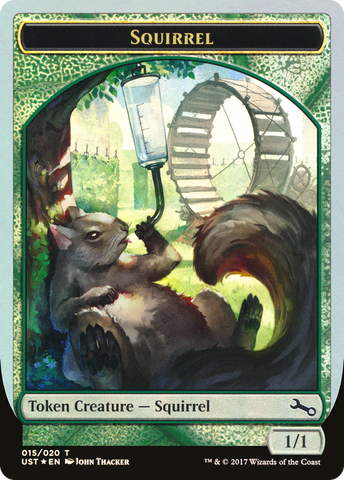 {T} Squirrel Token [Unstable Tokens][TUST 015]