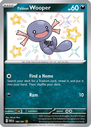 [PKM] Paldean Wooper (180/091) [Scarlet & Violet: Paldean Fates]