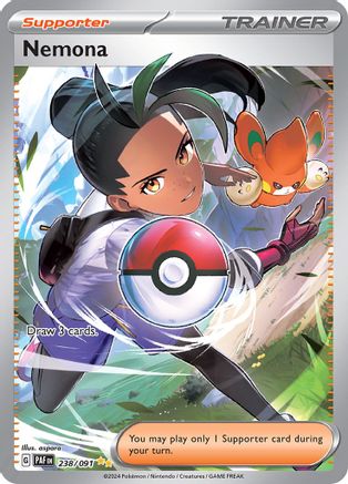 [PKM] Nemona (238/091) [Scarlet & Violet: Paldean Fates]