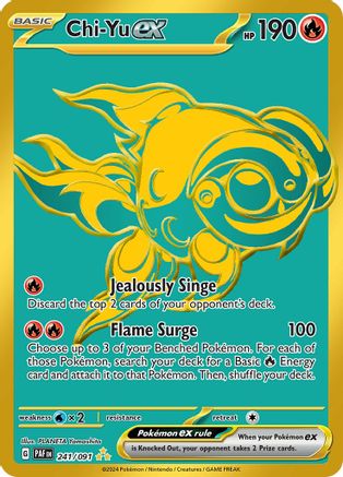[PKM] Chi-Yu ex (241/091) [Scarlet & Violet: Paldean Fates]