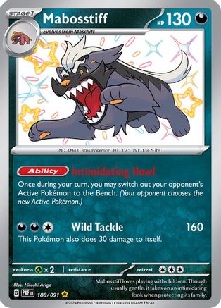 [PKM] Mabosstiff (188/091) [Scarlet & Violet: Paldean Fates]
