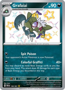 [PKM] Grafaiai (190/091) [Scarlet & Violet: Paldean Fates]