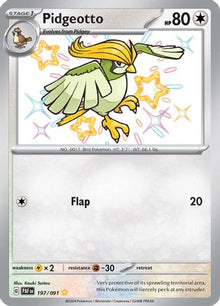 [PKM] Pidgeotto (197/091) [Scarlet & Violet: Paldean Fates]