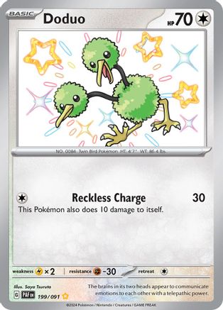 [PKM-R] Doduo (199/091) [Scarlet & Violet: Paldean Fates]