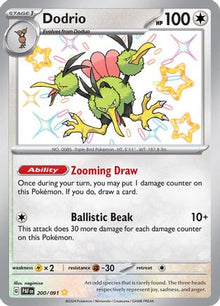 [PKM] Dodrio (200/091) [Scarlet & Violet: Paldean Fates]