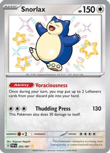 [PKM] Snorlax (202/091) [Scarlet & Violet: Paldean Fates]