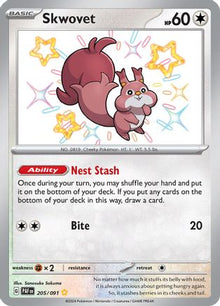 [PKM] Skwovet (205/091) [Scarlet & Violet: Paldean Fates]