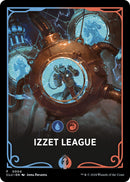 {T} Izzet League Theme Card [Ravnica: Clue Edition Tokens][TCLU 004]