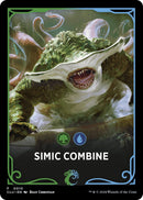 {T} Simic Combine Theme Card [Ravnica: Clue Edition Tokens][TCLU 010]