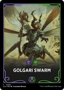 {T} Golgari Swarm Theme Card [Ravnica: Clue Edition Tokens][TCLU 006]