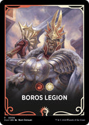 {T} Boros Legion Theme Card [Ravnica: Clue Edition Tokens][TCLU 008]