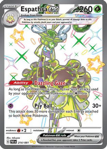 [PKM] Espathra ex (214/091) [Scarlet & Violet: Paldean Fates]