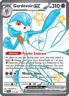 [PKM-R] Gardevoir ex (217/091) [Scarlet & Violet: Paldean Fates]
