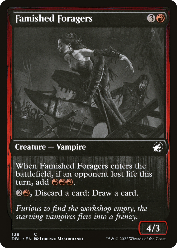{C} Famished Foragers [Innistrad: Double Feature][DBL 138]