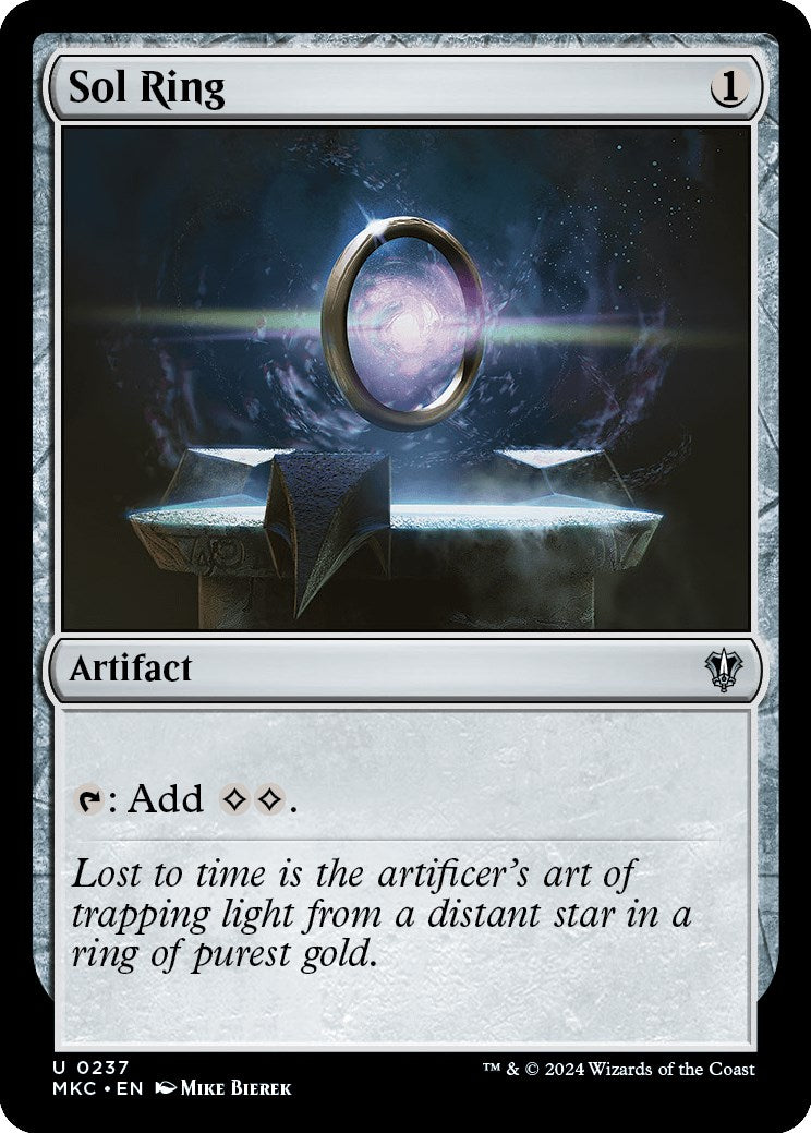 {C} Sol Ring [Murders at Karlov Manor Commander][MKC 237]