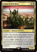 {R} Priest of Fell Rites [FINAL FANTASY Commander][FIC 328]