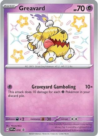 [PKM] Greavard (SVP070) - 070 [Scarlet & Violet: Black Star Promos]