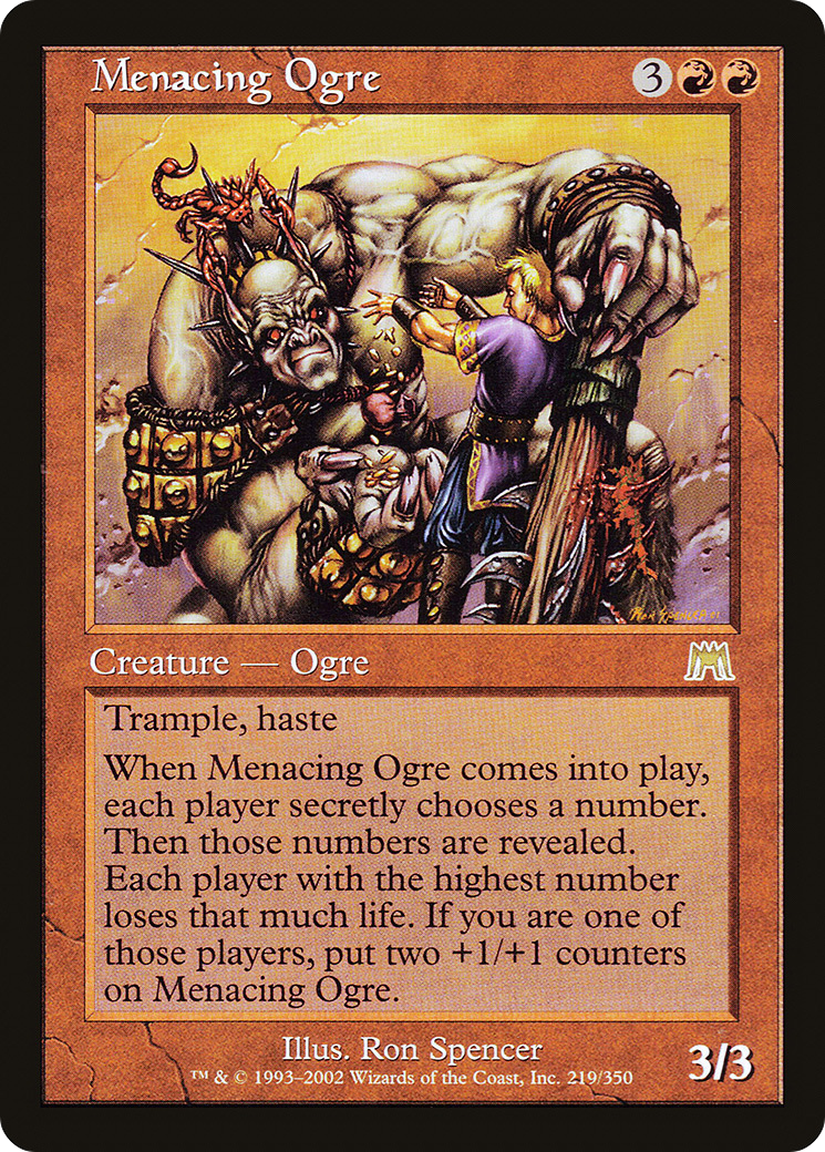 {R} Menacing Ogre [Onslaught][ONS 219] - Misty Mountain Games