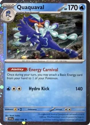[PKM] Quaquaval (054/198) (Cosmos Holo) [Miscellaneous Cards]