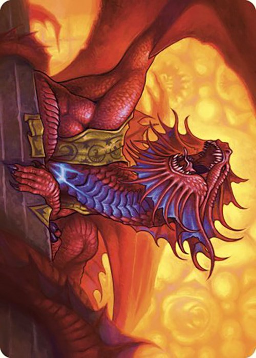 {A} Niv-Mizzet, Guildpact Art Card (44/49) [Murders at Karlov Manor Art Series][AMKM 044]