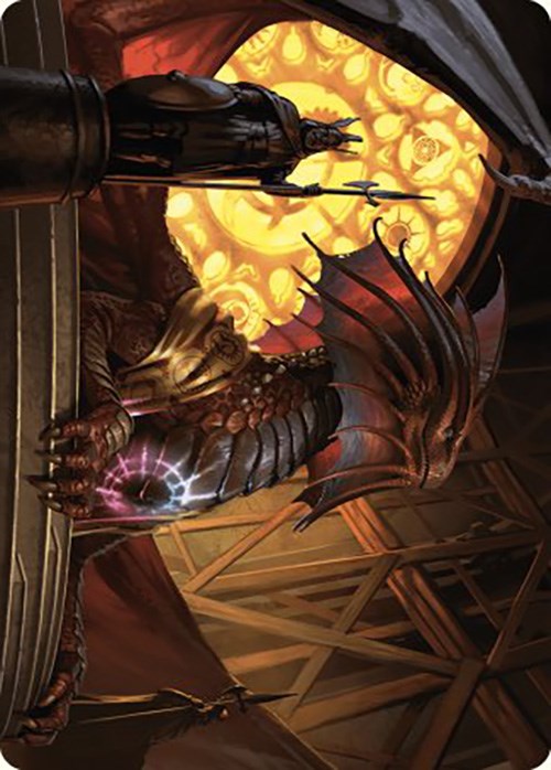 {A} Niv-Mizzet, Guildpact Art Card (21/49) [Murders at Karlov Manor Art Series][AMKM 021]