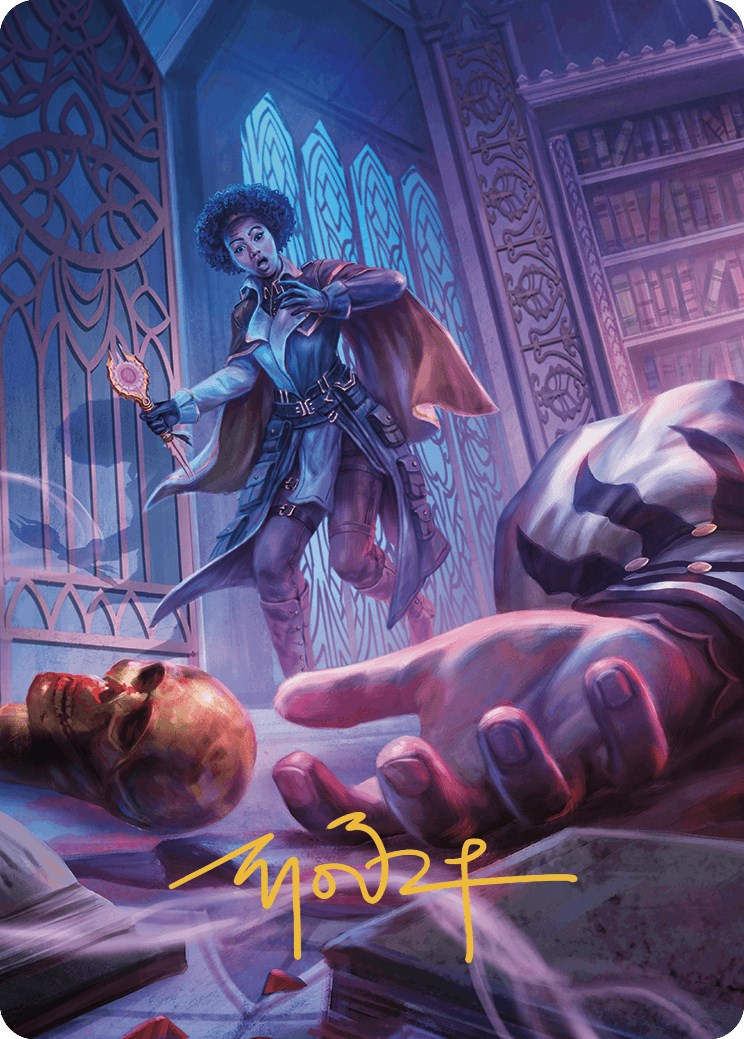 {A} Deadly Complication Art Card (Gold-Stamped Signature) [Murders at Karlov Manor Art Series][GS AMKM 033]