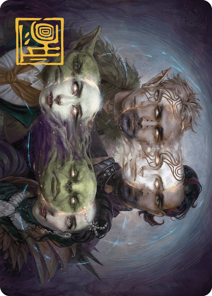{A} Illicit Masquerade Art Card (Gold-Stamped Signature) [Murders at Karlov Manor Art Series][GS AMKM 008]