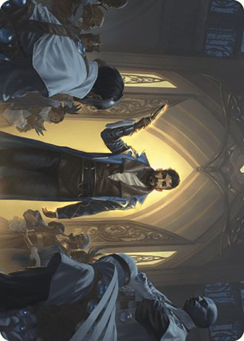 {A} Auspicious Arrival Art Card [Murders at Karlov Manor Art Series][AMKM 002]