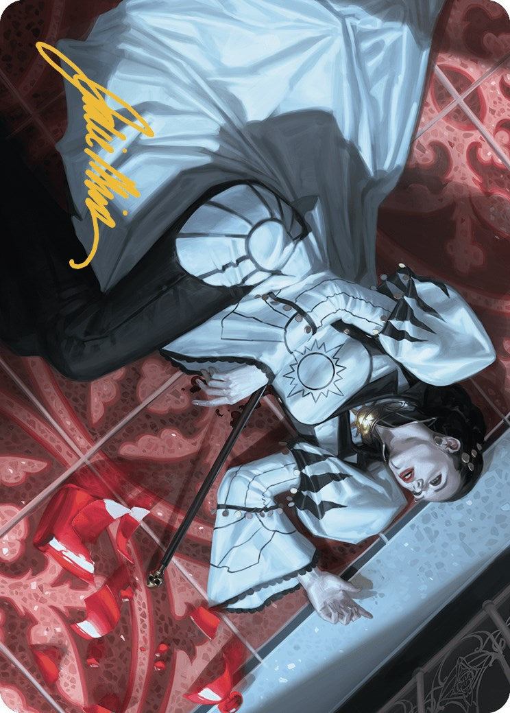 {A} Deadly Complication Art Card (18/49) (Gold-Stamped Signature) [Murders at Karlov Manor Art Series][GS AMKM 018]