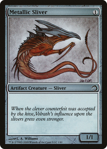 {C} Metallic Sliver [Premium Deck Series: Slivers][H09 001]