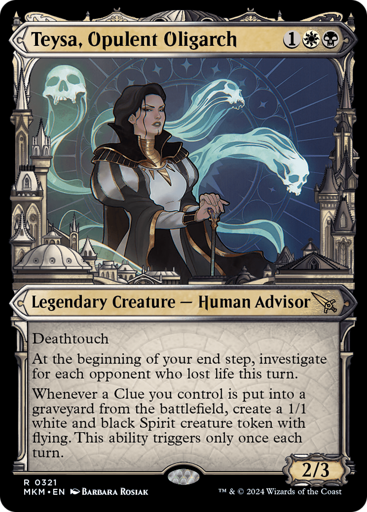 {@R} Teysa, Opulent Oligarch (Showcase) (0321) [Murders at Karlov Manor][MKM 321]