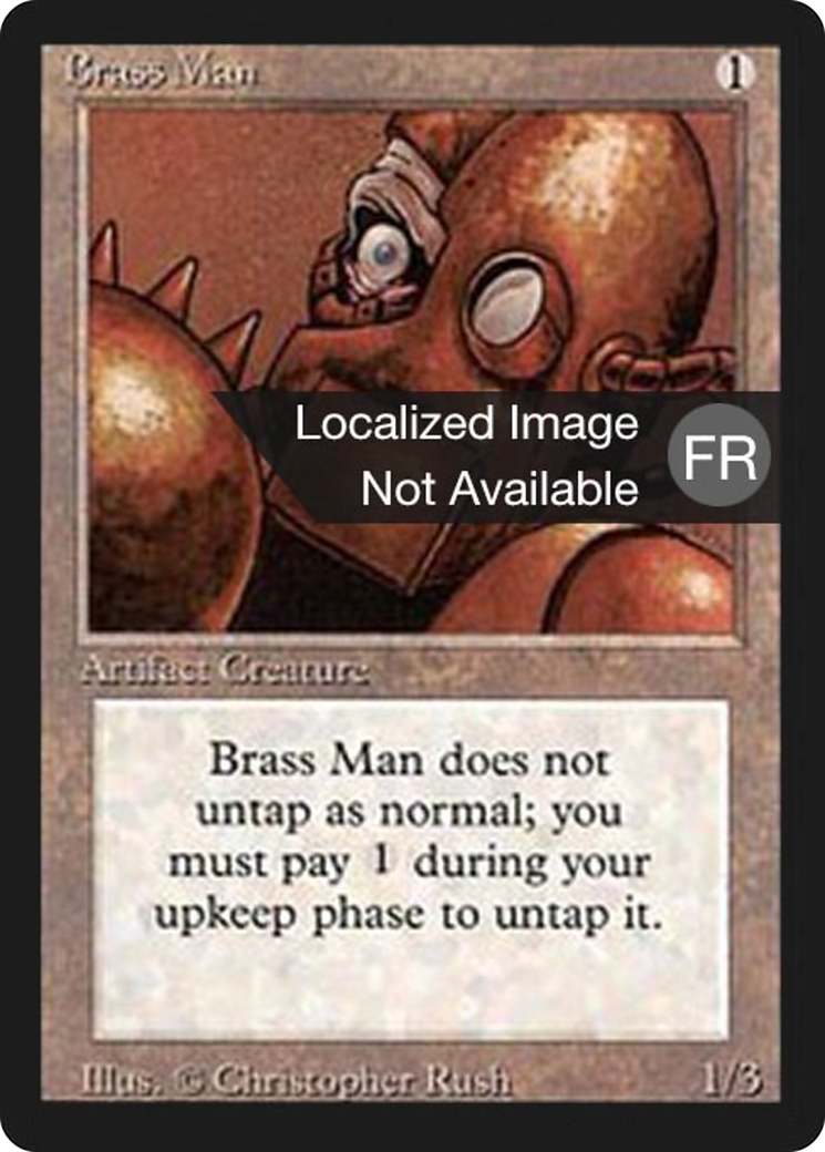 {F} Brass Man [Foreign Black Border][FBB 3ED 238]