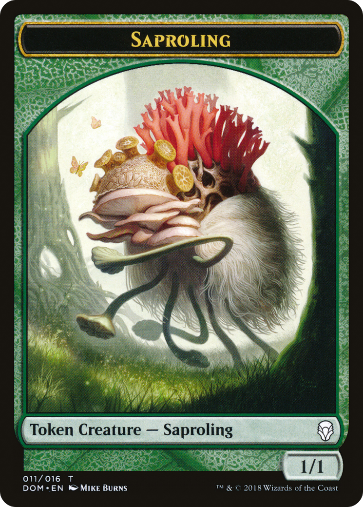 {T} Saproling Token (011/016) [Dominaria Tokens][TDOM 011]