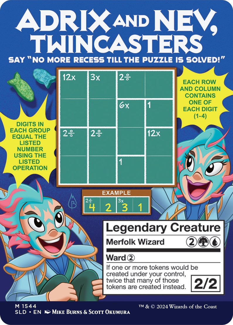 {R} Adrix and Nev, Twincasters [Secret Lair Drop Series][SLD 1544]