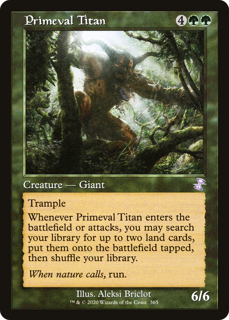{R} Primeval Titan (Timeshifted) [Time Spiral Remastered][TSR 365]