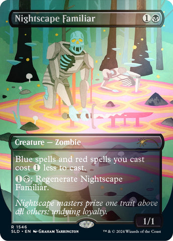 {R} Nightscape Familiar (Rainbow Foil) [Secret Lair Drop Series][RBF SLD 1546]