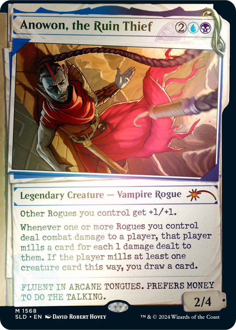 {R} Anowon, the Ruin Thief (Rainbow Foil) [Secret Lair Drop Series][RBF SLD 1568]