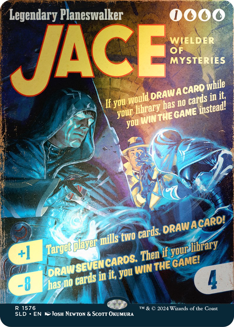{R} Jace, Wielder of Mysteries (Rainbow Foil) [Secret Lair Drop Series][RBF SLD 1576]