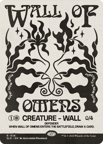 {R} Wall of Omens [Secret Lair Drop Series][SLD 1518]