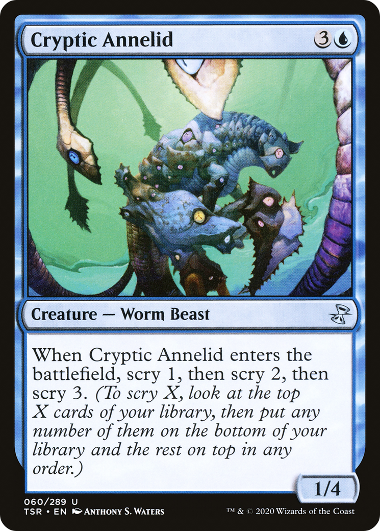 {C} Cryptic Annelid [Time Spiral Remastered][TSR 060]