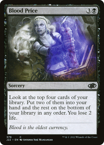 {C} Blood Price [Jumpstart 2022][J22 379]