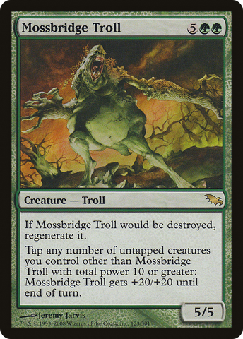 {R} Mossbridge Troll [Shadowmoor][SHM 123]