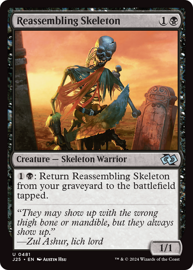 {C} Reassembling Skeleton [Foundations Jumpstart][J25 481]