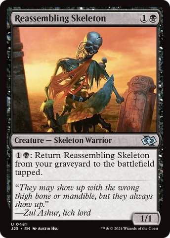 {C} Reassembling Skeleton [Foundations Jumpstart][J25 481]