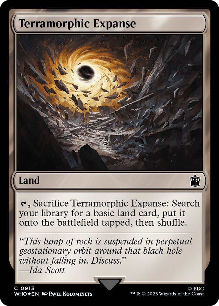 {C} Terramorphic Expanse (Surge Foil) [Doctor Who][WHO 913]