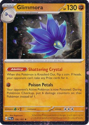 [PKM] Glimmora (126/193) (Cosmos Holo) [Scarlet & Violet: Paldea Evolved]