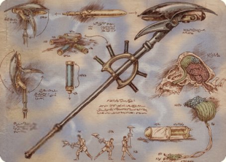 {A} Staff of Domination Art Card [The Brothers' War Art Series][ABRO 079]